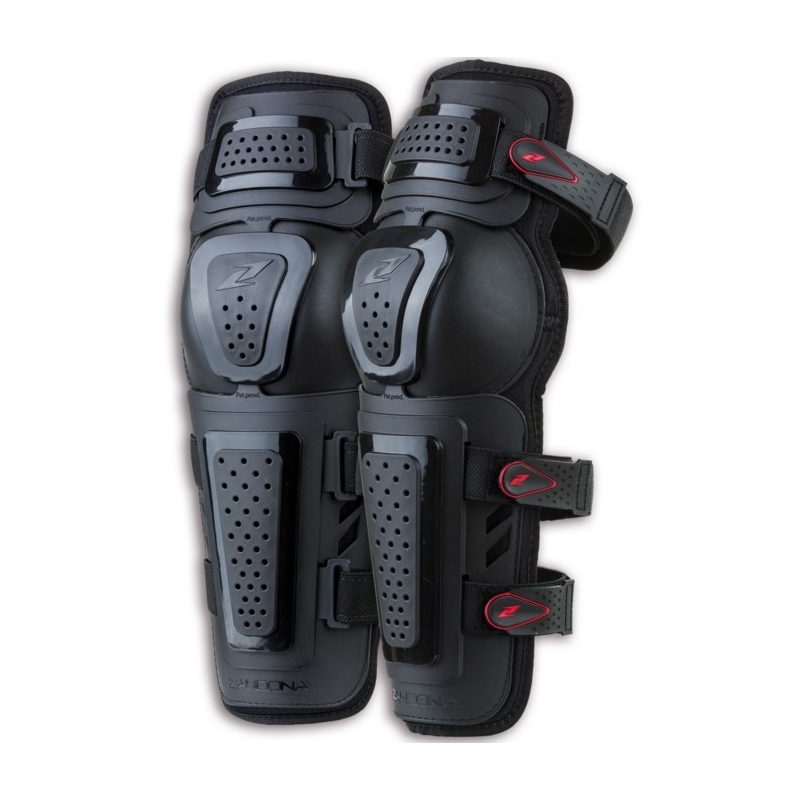 Moto chrániče kolien Zandona Kneeguard Evo čierne