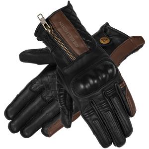 Dámske rukavice na motocykel Rebelhorn Hunter čierno-hnedé výpredaj výprodej