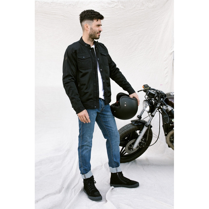 Bunda na motocykel BROGER California čierna výpredaj