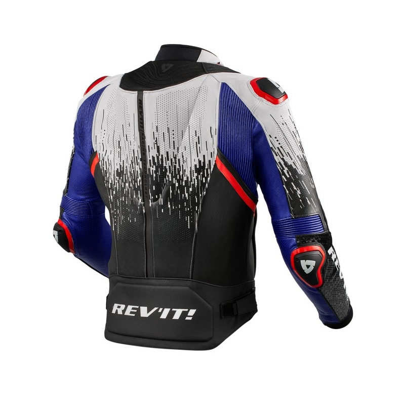 Bunda na motocykel Revit Quantum 2 Pro Air čierno-bielo-modrá výpredaj