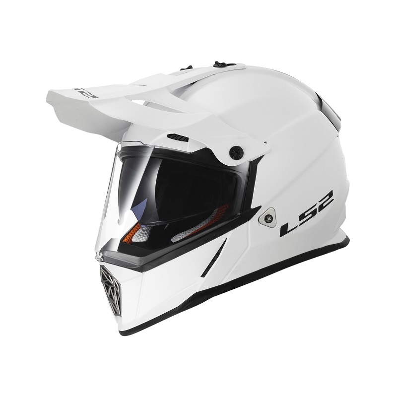 Enduro prilba LS2 MX436 Pioneer biela