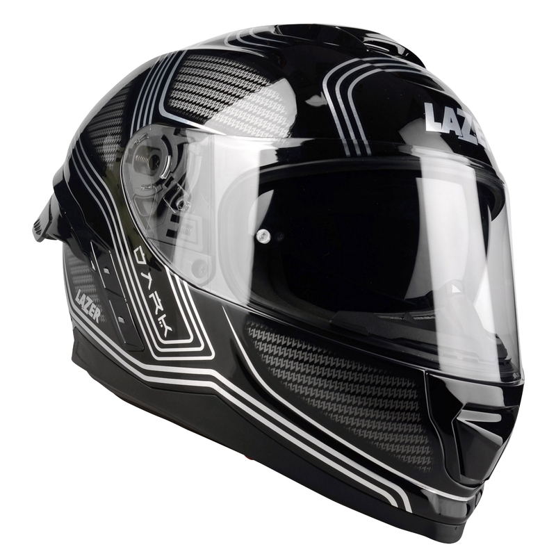 Integrálna prilba na motocykel Lazer Rafale SR Darkside čierno-sivá