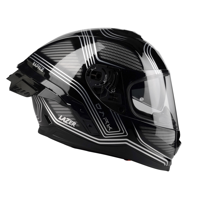 Integrálna prilba na motocykel Lazer Rafale SR Darkside čierno-sivá