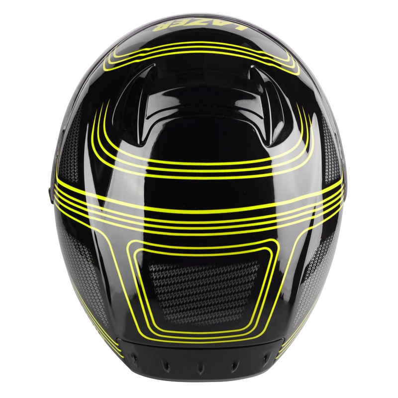 Integrálna prilba na motocykel Lazer Rafale EVO Darkside čierno-sivo-fluorescenčno žltá
