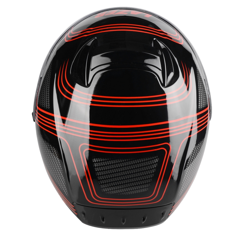 Integrálna prilba na motocykel Lazer Rafale Darkside čierno-sivo-červená