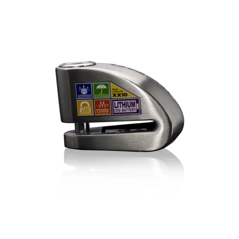 Zámok na kotúčovú brzdu XENA XX10 strieborný