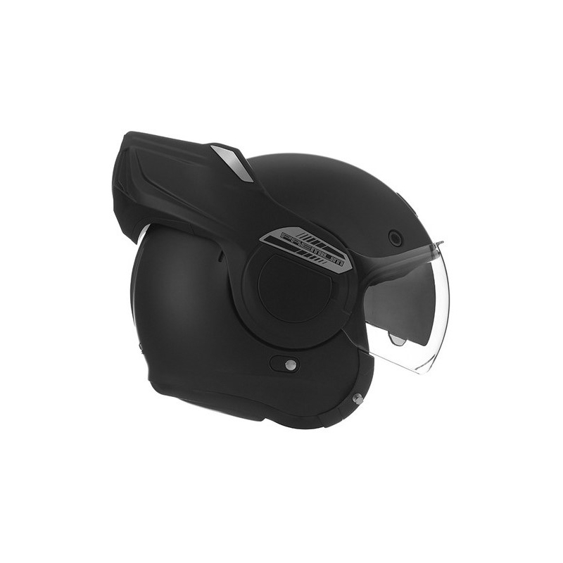 Preklápacia prilba na motorku NOX PREMIUM Stratos matná čierna