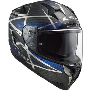 Integrálna prilba na motocykel LS2 FF327 Challenger C Konic čierno-sivo-modrá výpredaj