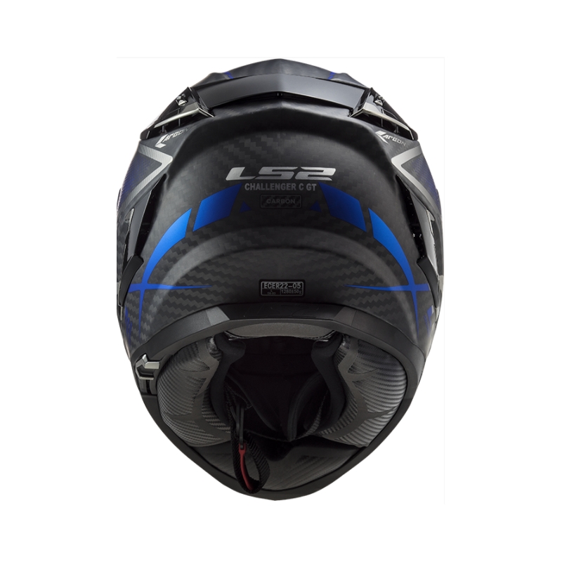 Integrálna prilba na motocykel LS2 FF327 Challenger C Konic čierno-sivo-modrá výpredaj