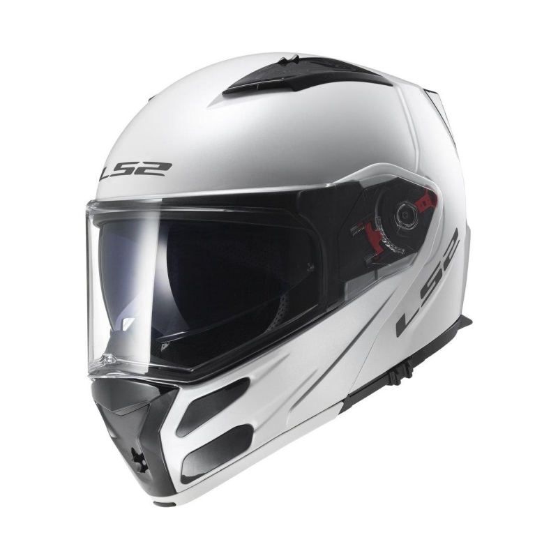 Odklápacia moto prilba LS2 FF324 Metro biela výpredaj