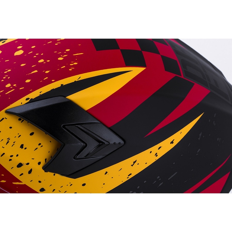 Integrálna prilba na motocykel Cassida Integral 3.0 DRFT oranžovo-fluo červená