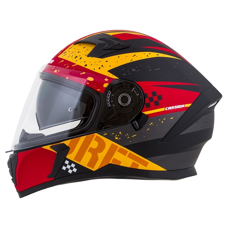 Integrálna prilba na motocykel Cassida Integral 3.0 DRFT oranžovo-fluo červená
