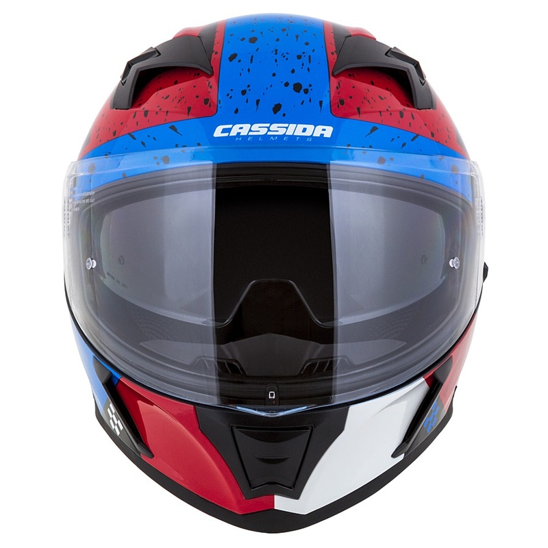 Integrálna prilba na motocykel Cassida Integral 3.0 DRFT červeno-perleťovo modrá