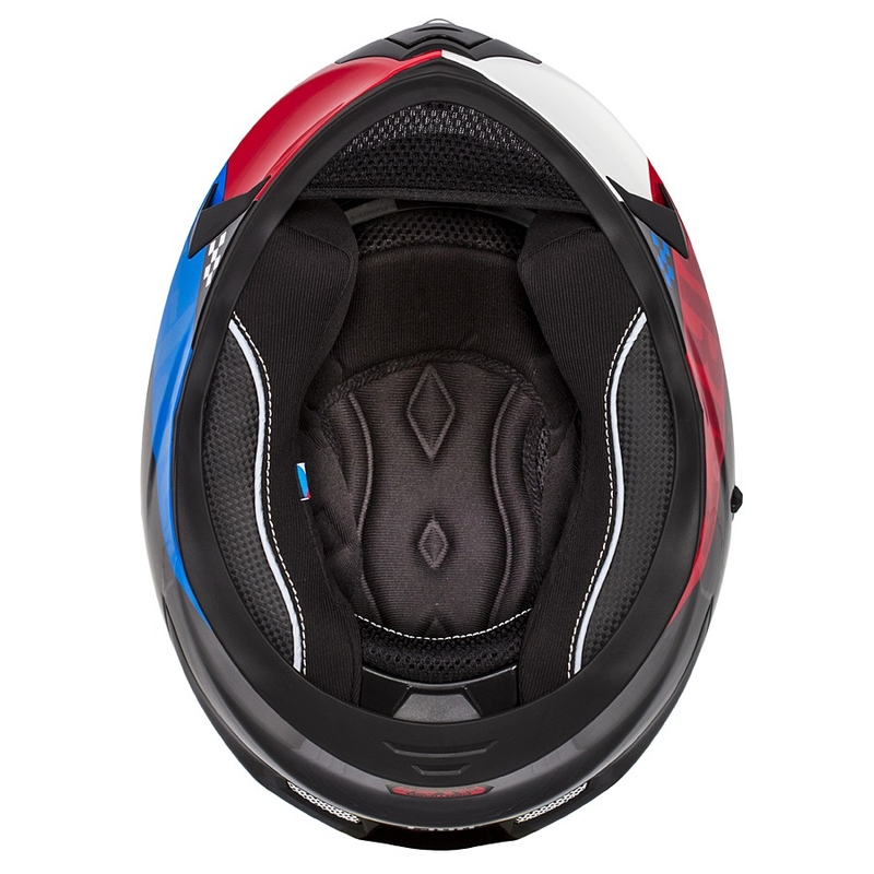 Integrálna prilba na motocykel Cassida Integral 3.0 DRFT červeno-perleťovo modrá