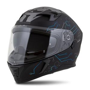 Integrálna prilba na motocykel Cassida 3.0 Hack modro-čierna matná