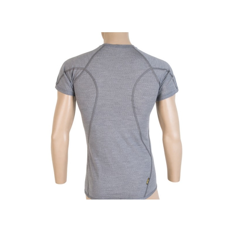 Pánske funkčné tričko Sensor Merino Active sivé - krátky rukáv výpredaj