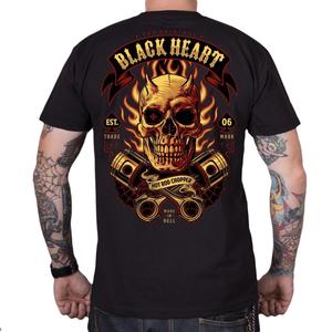 Pánske tričko Black Heart Hell Boy