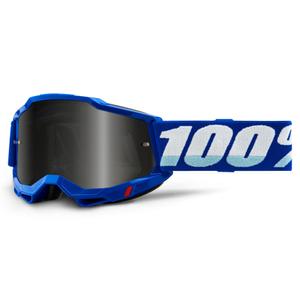 Motokrosové okuliare 100% ACCURI 2 modré (tmavé plexisklo)