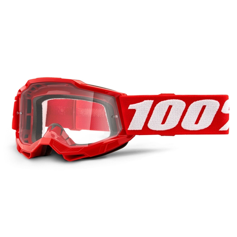 Detské motokrosové okuliare 100% ACCURI 2 oranžové (čiré plexi)