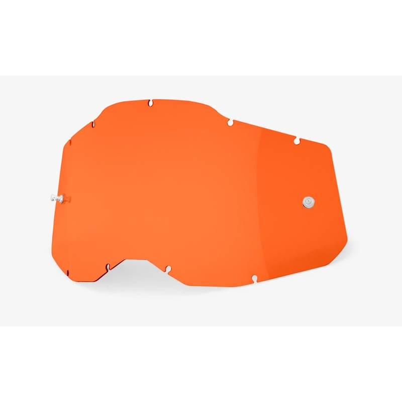 Plexisklo 100% Racecraft 2/Accuri 2/Strata 2 oranžové (Anti-fog)