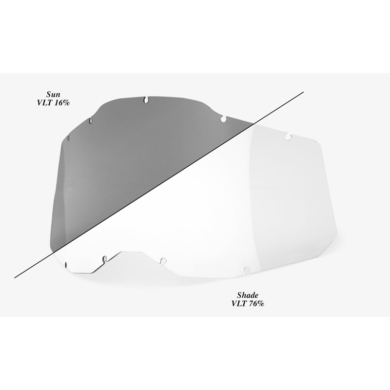 Plexisklo 100% Racecraft 2/Accuri 2/Strata 2 samozafarbovacie (Anti-fog)