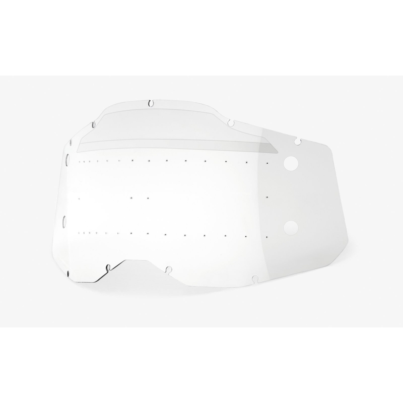 Plexisklo 100% Forecast Racecraft 2 / Accura 2 / Strata 2 číre s čapom (Anti-fog)