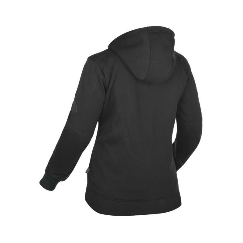 Dámska mikina na motocykel Oxford Super Hoodie 2.0 čierna