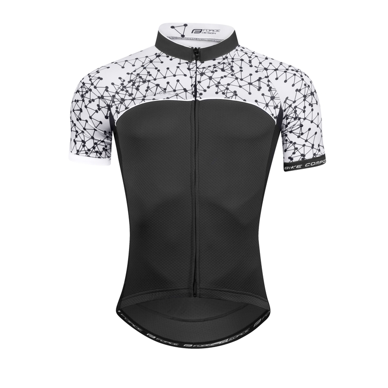 Dres FORCE Finisher šedo-biely - krátky rukáv výpredaj