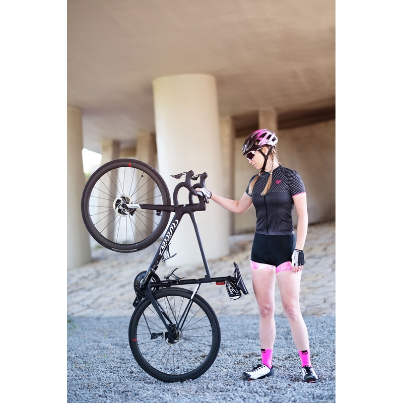 Dámske šortky FORCE Mini čierno-ružové výpredaj