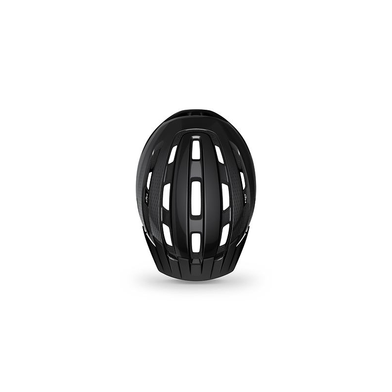 Cyklo prilba MET Downtown čierna lesklá výpredaj