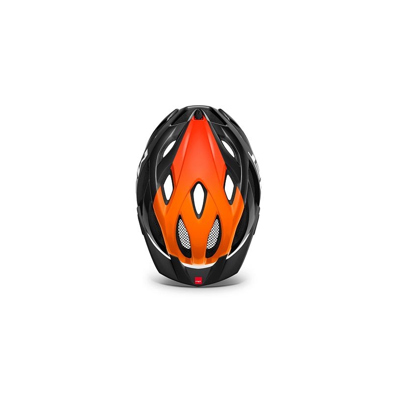 Cyklo prilba MET Crossover čierno-oranžová výpredaj