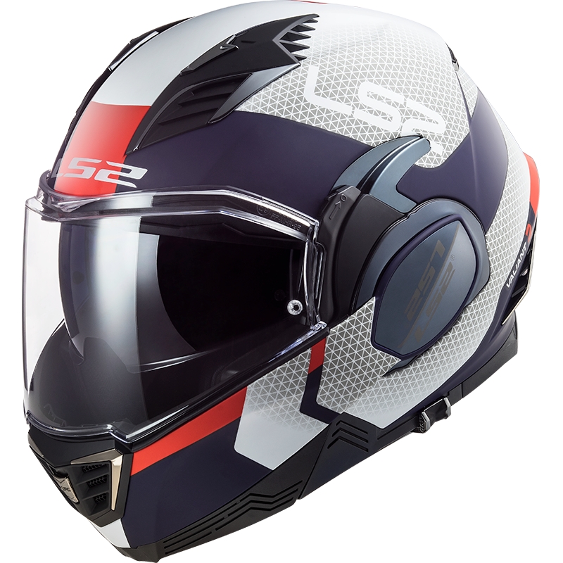 Preklápacia prilba na motocykel LS2 FF900 Valiant II Citius modro-bielo-červená