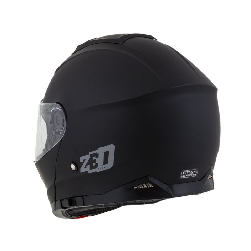 Odklápacia prilba na motocykel ZED F18 čierna matná
