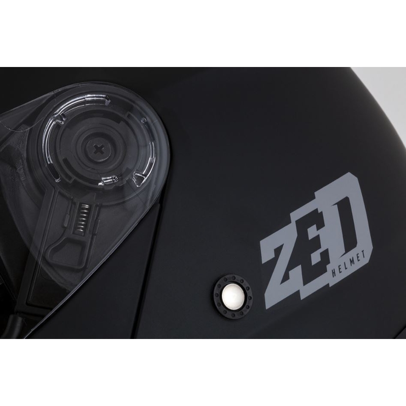 Odklápacia prilba na motocykel ZED F18 čierna matná