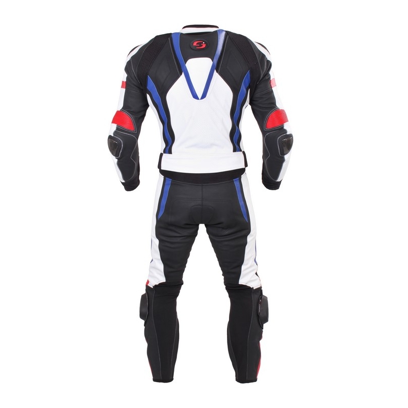 Pánska bunda Tschul 580 bielo-červeno-modro-čierna výpredaj