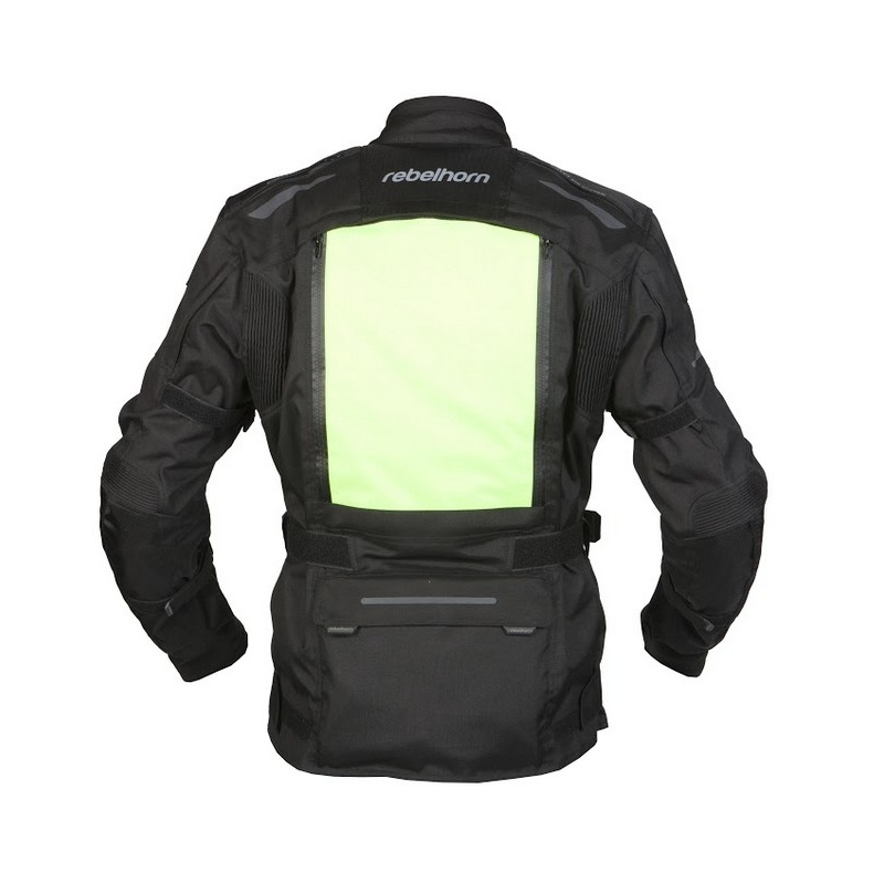 Bunda na motocykel Rebelhorn Hardy čierna výpredaj