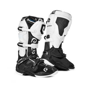 Vysoké čižmy na motocykel Eleveit X-Legend čierno-biele výpredaj