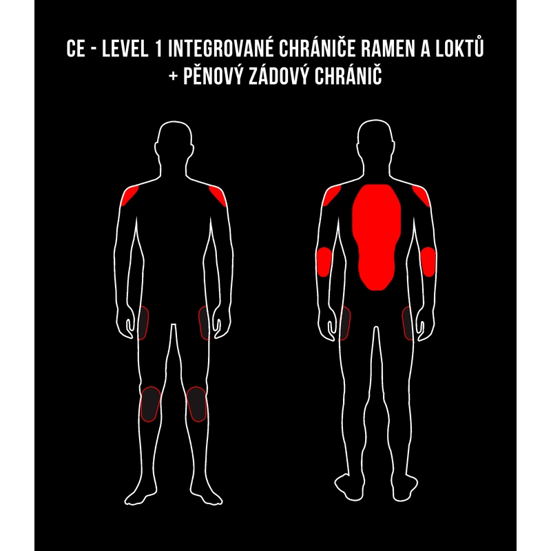 Bunda na motocykel Street Racer Spirit svetlo hnedá výpredaj