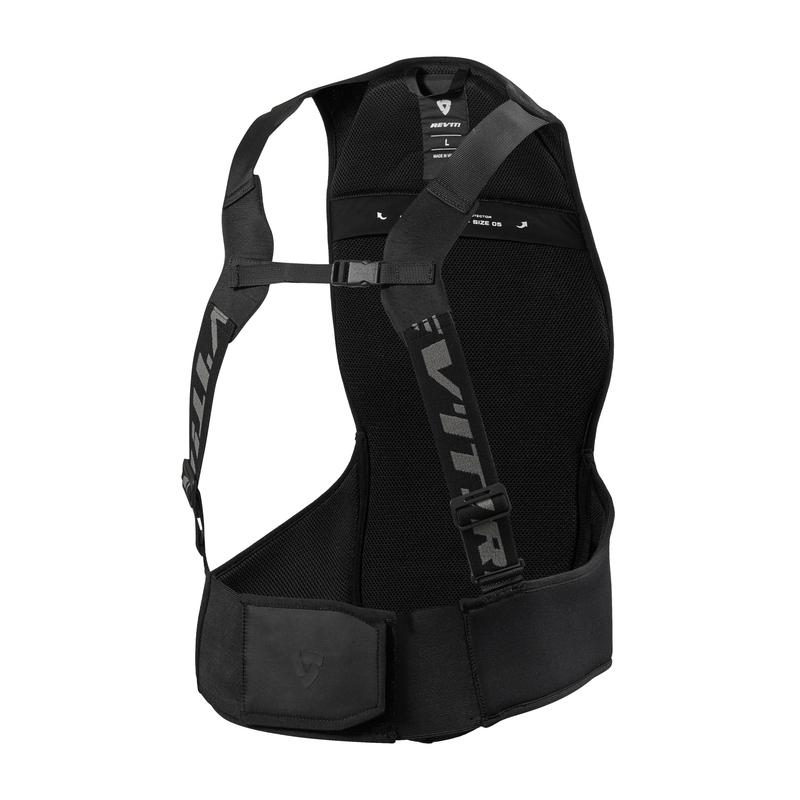 Chrbtový chránič Revit Slingshot čierny