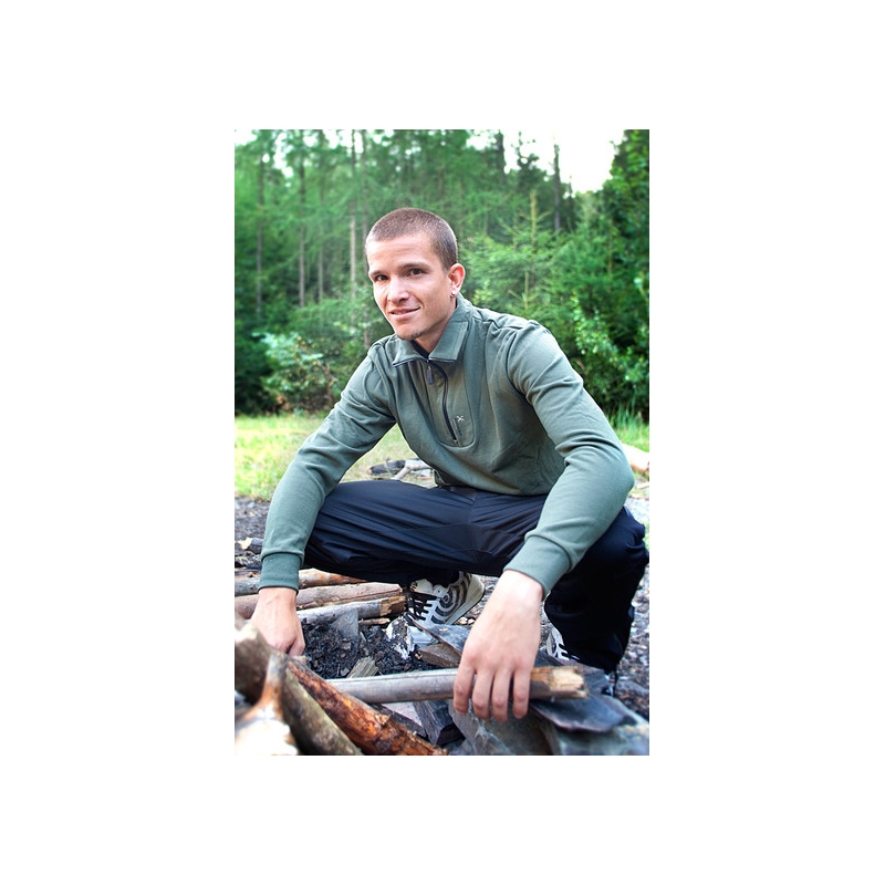 Pánsky pulóver Klimatex-Alergo zelený výpredaj