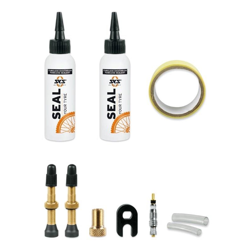 Tubeless kit - Set pro bezdušový systém výprodej