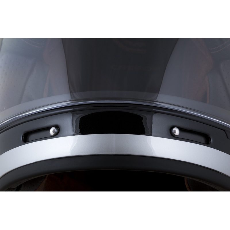 Integrálna prilba na motorku Cassida Fibre Jawa Sport čierno-strieborno-červená