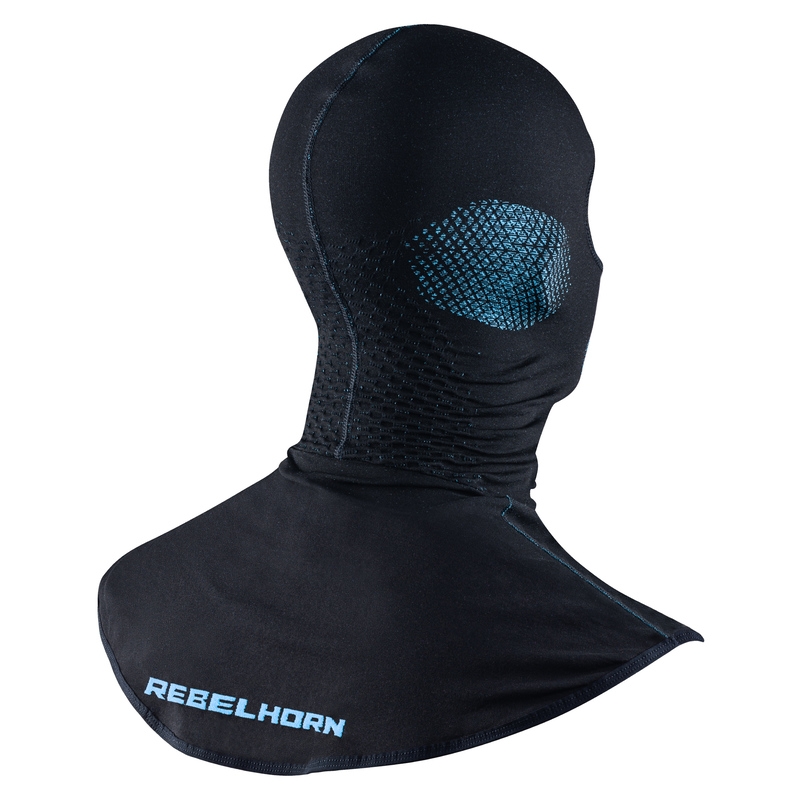 Termo kukla pod prilbu Rebelhorn Therm II čierno-modrá