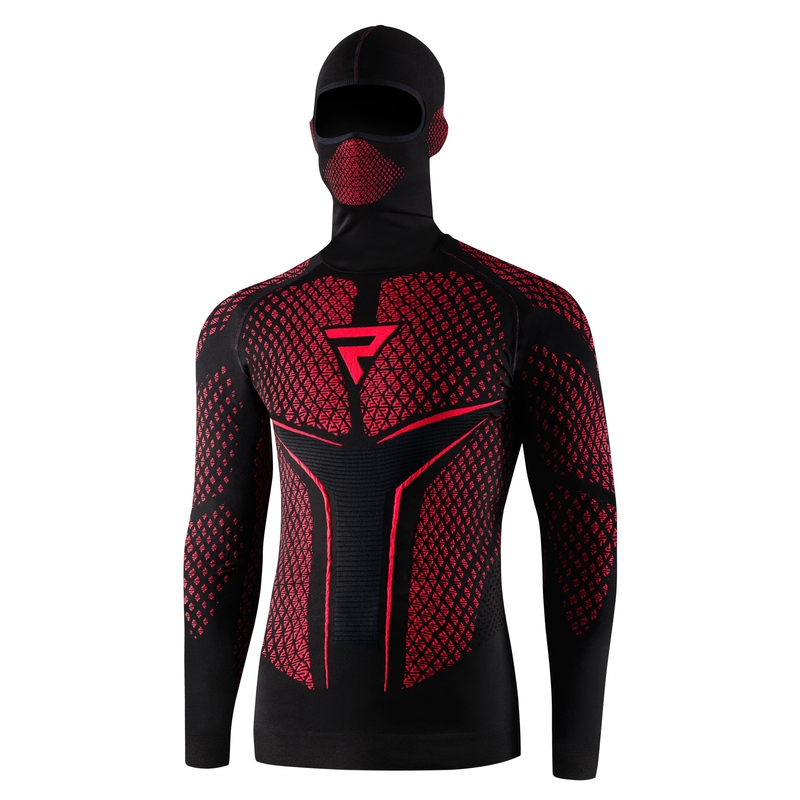 Termo tričko Rebelhorn Therm II 2v1 čierno-červené