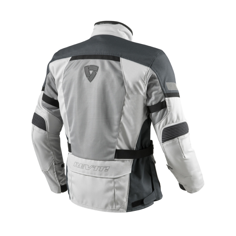 Bunda na moto Revit Levante strieborno-antracitová výpredaj