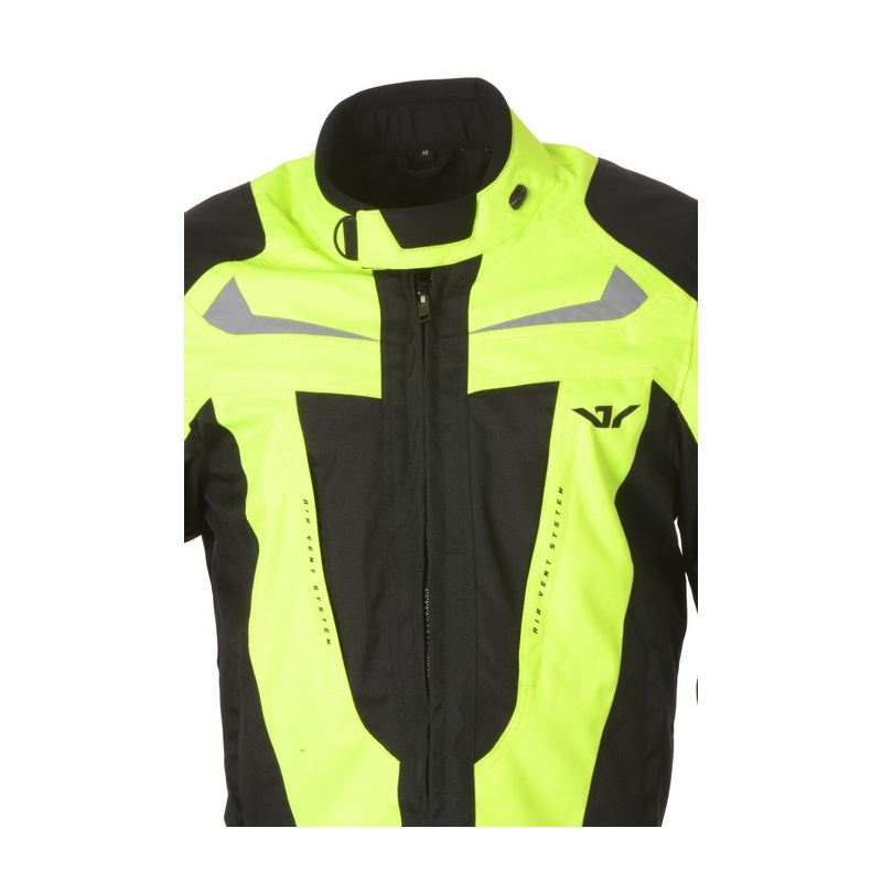 Bunda na motocykel Ayrton Sting čierno-fluorescenčno-žltá výpredaj