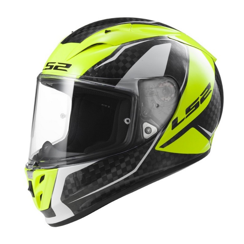 Prilba na motorku LS2 FF323 ARROW C FURY CARBON žltá vypredaj výpredaj