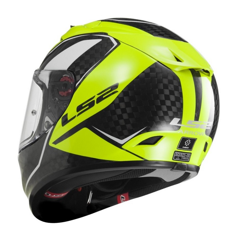 Prilba na motorku LS2 FF323 ARROW C FURY CARBON žltá vypredaj výpredaj
