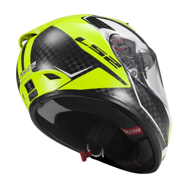 Prilba na motorku LS2 FF323 ARROW C FURY CARBON žltá vypredaj výpredaj