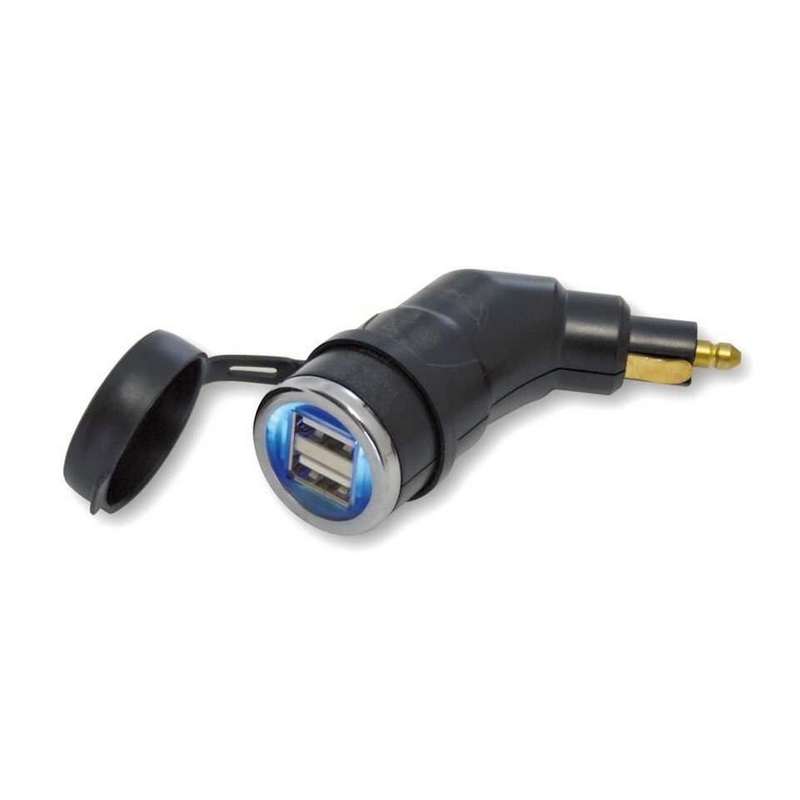 Dvojitý USB adaptér pre DIN 12 V zásuvku
